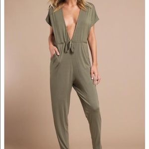 Tobi Plunge Jumpsuit